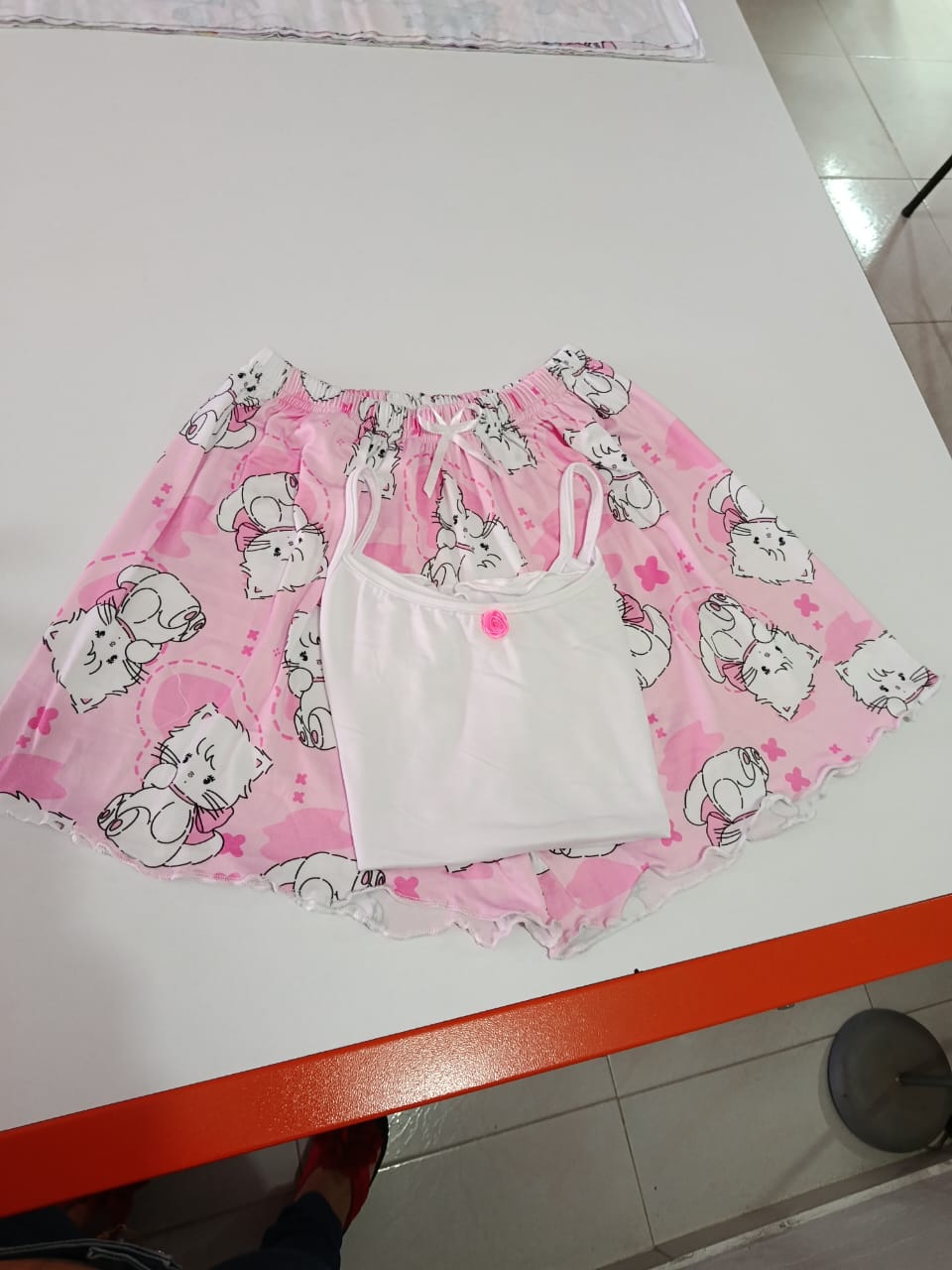 Conjunto de pijama rosado Puntadas KRO